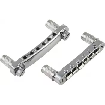 DIMAVERY γέφυρα & stopbar tailpiece για κιθάρες LP-Style 26300214