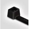 HellermannTyton T18L-HS-BK-C1 δεματικές ταινίες καλωδίων, πολυαμίδιο 6.6, μαύρο, 100 mm x 2,5 mm, 100 τεμ.