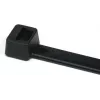 HellermannTyton T18L-HS-BK-C1 δεματικές ταινίες καλωδίων, πολυαμίδιο 6.6, μαύρο, 100 mm x 2,5 mm, 100 τεμ.