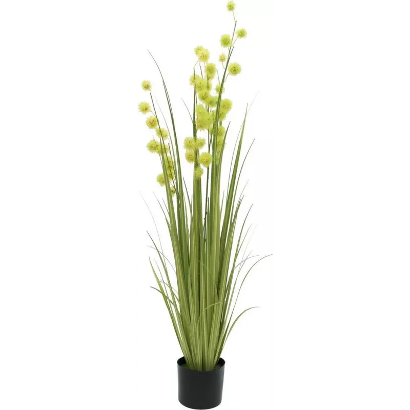 EUROPALMS τεχνητό φυτό pompom grass, 122 cm, πράσινο 82500136