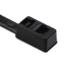 HellermannTyton T30R μαύρο δεματικό καλώδιο PA66 395 x 4,7 mm, 100 τεμ. 117-00008
