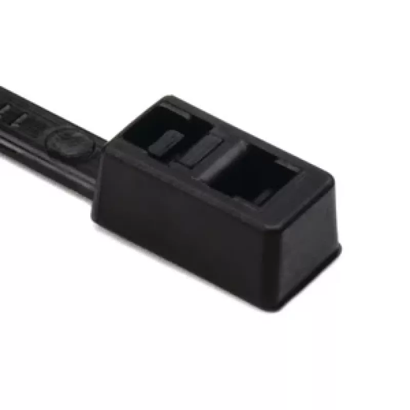 HellermannTyton T30R μαύρο δεματικό καλώδιο PA66 395 x 4,7 mm, 100 τεμ. 117-00008