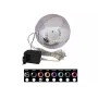 EUROPALMS LED χιονόμπαλα 15cm, κόκκινη 83501243