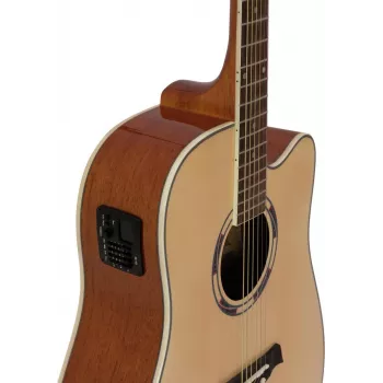 DIMAVERY DR-520 Dreadnought ακουστική κιθάρα, φυσικό 26231272