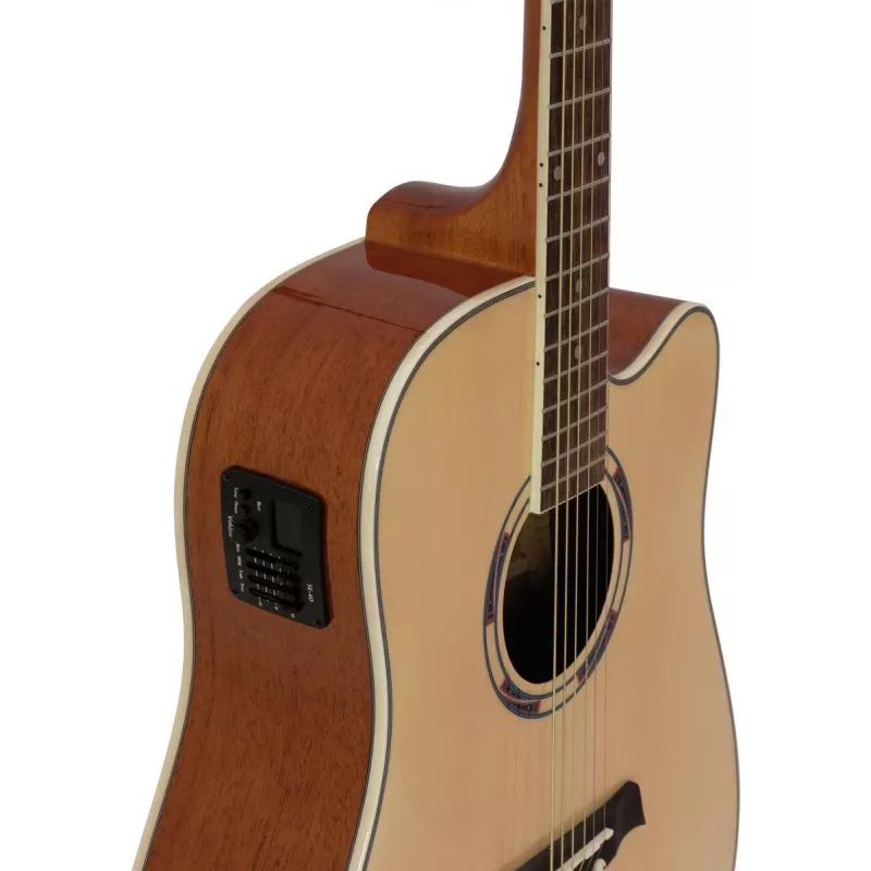 DIMAVERY DR-520 Dreadnought ακουστική κιθάρα, φυσικό 26231272