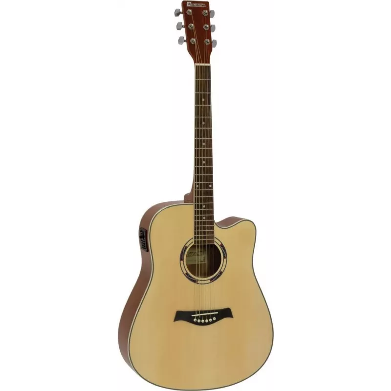 DIMAVERY DR-520 Dreadnought ακουστική κιθάρα, φυσικό 26231272
