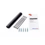 HellermannTyton 380-04004 TF21 θερμοσυστελλόμενο μακαρόνι, 2:1, 4,0 mm, μαύρο, 10 m