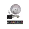 EUROPALMS LED χιονόμπαλα 15cm, ροζ 83501246