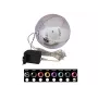 EUROPALMS LED χιονόμπαλα 15cm, ροζ 83501246