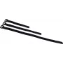 ACCESSORY BS-1 δεματικά καλωδίων Velcro 25x300mm μαύρα συσκευασία 10 τεμ. 30006031