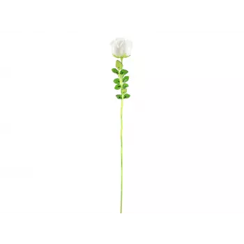 EUROPALMS Crystal Rose Τεχνητό λουλούδι, λευκό, 81 cm, 12 τεμ. 82600208