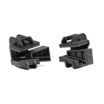 HellermannTyton 151-01188 Μαύρες βάσεις στερέωσης με βίδα από πολυαμίδιο για δέματα καλωδίων, 28,6 mm, 200 τεμ.