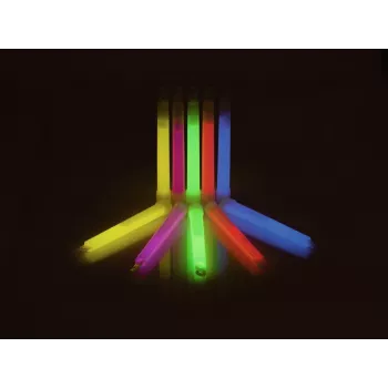 EUROPALMS Glow Stick πορτοκαλί 15cm συσκευασία 12 τεμ. χημικό φως 51111102