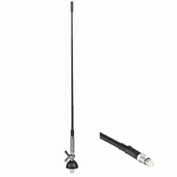 MIDLAND Albrecht Κεραία CB T-27 με FME, 60 cm, 26-28 MHz, 100 W PEP, 50 Ohm 67110.01