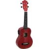DIMAVERY UK-100 Σοπράνο ουκουλέλε, Flamed Red 26255807