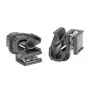 HellermannTyton EdgeClip EC1-3SV-DHC6-7 Βάση δεματικού καλωδίου, μαύρη, 100 τεμ. 151-04455