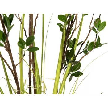 EUROPALMS Αειθαλής θάμνος με γρασίδι τεχνητό φυτό, 120 cm 82600183