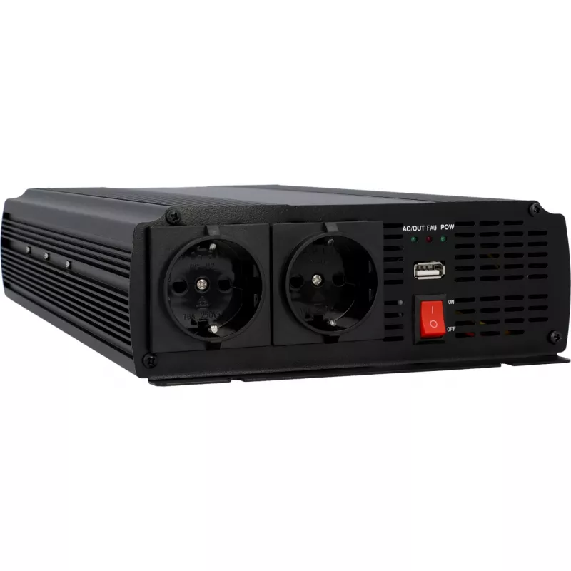 AEG Αντιστροφέας 1500 W 12 V DC σε 230 V AC με τηλεχειριστήριο (10058)