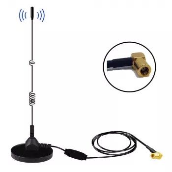 Midland Albrecht MAG31 Κεραία DAB+ με μαγνητική βάση και ενισχυτή, Band III, καλώδιο 3m, σύνδεση SMB 62336