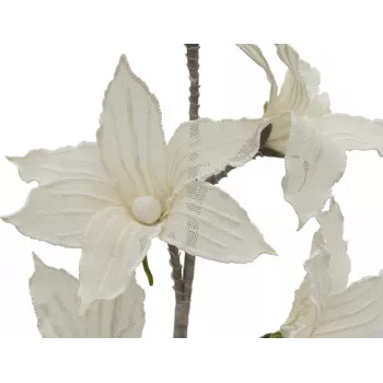 EUROPALMS Κλαδί Clematis (EVA), τεχνητό, Λευκό (82531065)
