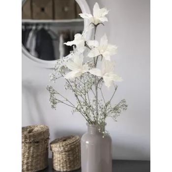 EUROPALMS Κλαδί Clematis (EVA), τεχνητό, Λευκό (82531065)