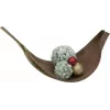 EUROPALMS Pine Ball, Flocked, 30cm (83500305)