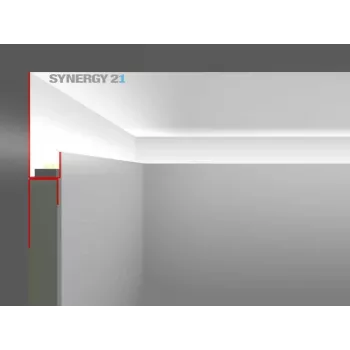 SYNERGY21 LED-Profil 200cm φύλλο ψευδαργύρου Τύπος B40 S21-LED-PR00140