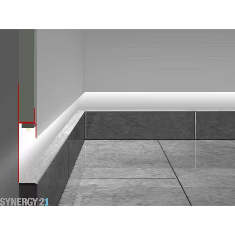 SYNERGY21 LED-Profil 200cm φύλλο ψευδαργύρου Τύπος B40 S21-LED-PR00140