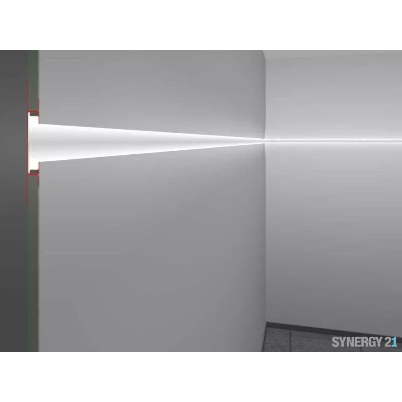 SYNERGY21 LED-Profil 200cm φύλλο ψευδαργύρου Τύπος B40 S21-LED-PR00140