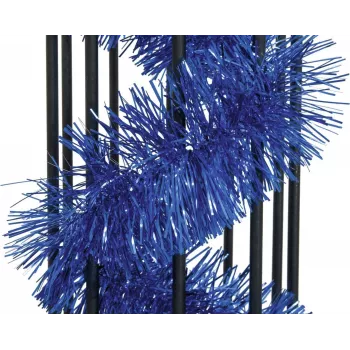 EUROPALMS Μεταλλική γιρλάντα, μπλε, 12,5 x 270 cm 8350054D