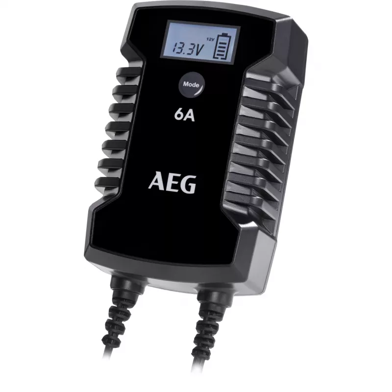 AEG LD6 10617 Φορτιστής μπαταρίας αυτοκινήτου 6V/12V 3A/6A με οθόνη LCD