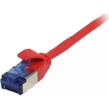 SYNERGY21 CAT6A U/FTP Slim Καλώδιο patch RJ45, 0,5m, κόκκινο, 500MHz, LSZH S217342V2