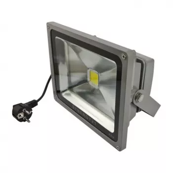 SYNERGY21 S21-LED-TOM01006 LED προβολέας εξωτερικού χώρου 50W γκρι ουδέτερο λευκό