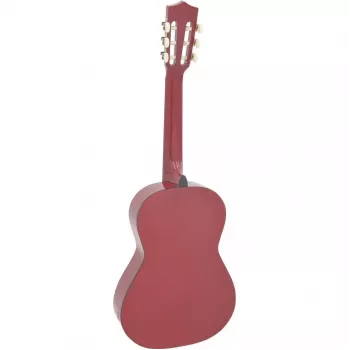 Dimavery AC-303 κιθάρα κλασική 1/2 μεγέθους κόκκινη με gigbag, κουρδιστήρι, πένες και λουρί για αρχάριους
