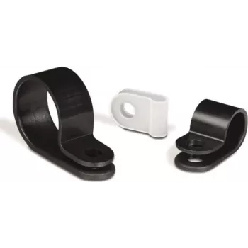 HellermannTyton H9P PA66HS BK 100 βάση δεματικού καλωδίων, μαύρη, οπή 4,2 mm, βίδα M4, θερμοσταθεροποιημένο PA66, 100 τεμ.