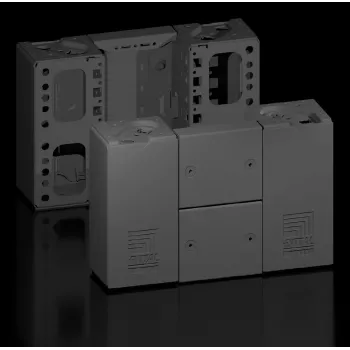 Rittal VX 8660020 γωνιακό τμήμα βάσης με μπροστινό/πίσω κάλυμμα, ύψος 200 mm