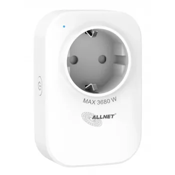 ALLNET ESP32 WLAN έξυπνη πρίζα με μέτρηση ενέργειας και 2x USB φορτιστή ALL3079