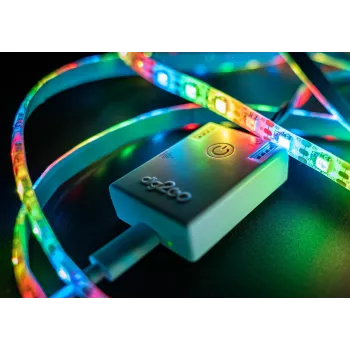 SYNERGY21 QuinLED dig2GO φορητό πακέτο ψηφιακού LED με λωρίδα RGBW, ελεγκτή ισχύος και τροφοδοτικό S21-LED-JT230011