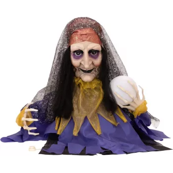 EUROPALMS Halloween κινούμενη φιγούρα μάντισσας, 50cm 83316113