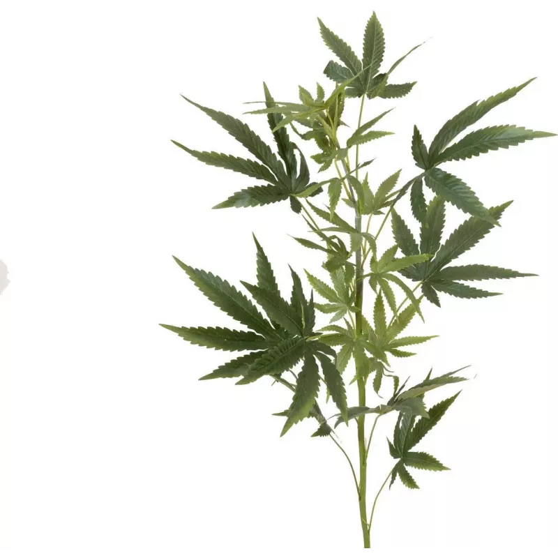 EUROPALMS τεχνητό κλαδί κάνναβης, 90cm, πράσινο 82506699