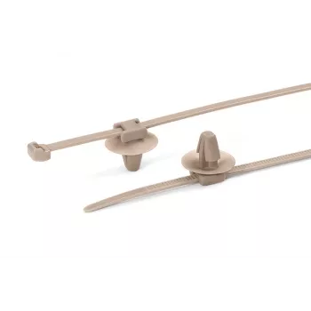 HellermannTyton 156-01091 PT2AP2SFT6.5-PEEK-BGE δεματικό 145 mm 3,4 mm μπεζ (1 τεμ.)