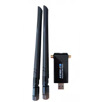 ALLNET Wireless AX 1800Mbit USB 3.0 WLAN Stick Dongle ALL-WA1800AX-EXT με εξωτερικές κεραίες