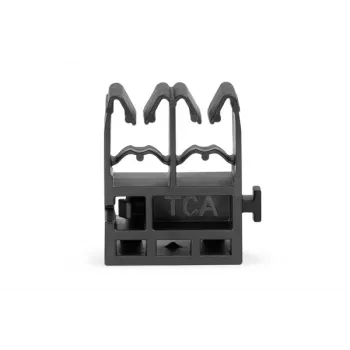 HellermannTyton QGDHC5.2-8.0M-PA66W-BK δεματικό με βάση στερέωσης, μαύρο, 50 τεμ. 151-04088