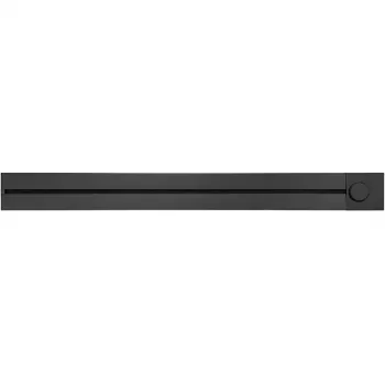 SYNERGY21 MODULRAIL Πολύπριζο 800mm με διακόπτη Μαύρο (S21-MR006)