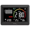 Technoline WL1028 CO2-Monitor Παρακολούθηση ποιότητας αέρα με συναγερμό Μαύρο