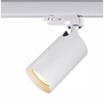 SYNERGY21 LED προβολέας ράγας για 3-φασική ράγα, σειρά VLH, GU10, Λευκό S21-LED-Z26056