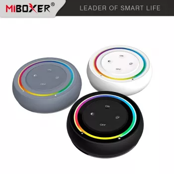 SYNERGY21 S2-g LED τηλεχειριστήριο RGB+CCT για MiLight/MiBoxer, 4 ζώνες, 2,4GHz, Γκρι