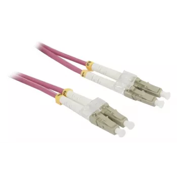 SYNERGY21 S216280 60m OM4 LC-LC Duplex Multimode LWL Patchkabel, Βιολετί