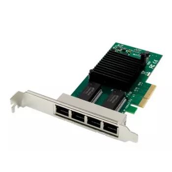 ALLNET PCIe 1G x4 Quad-Port Server-Adapter - Χαλκός RJ45 - Intel I350 (ALL0136v2-4-GB-TX/I350T4)