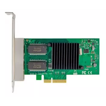ALLNET PCIe 1G x4 Quad-Port Server-Adapter - Χαλκός RJ45 - Intel I350 (ALL0136v2-4-GB-TX/I350T4)